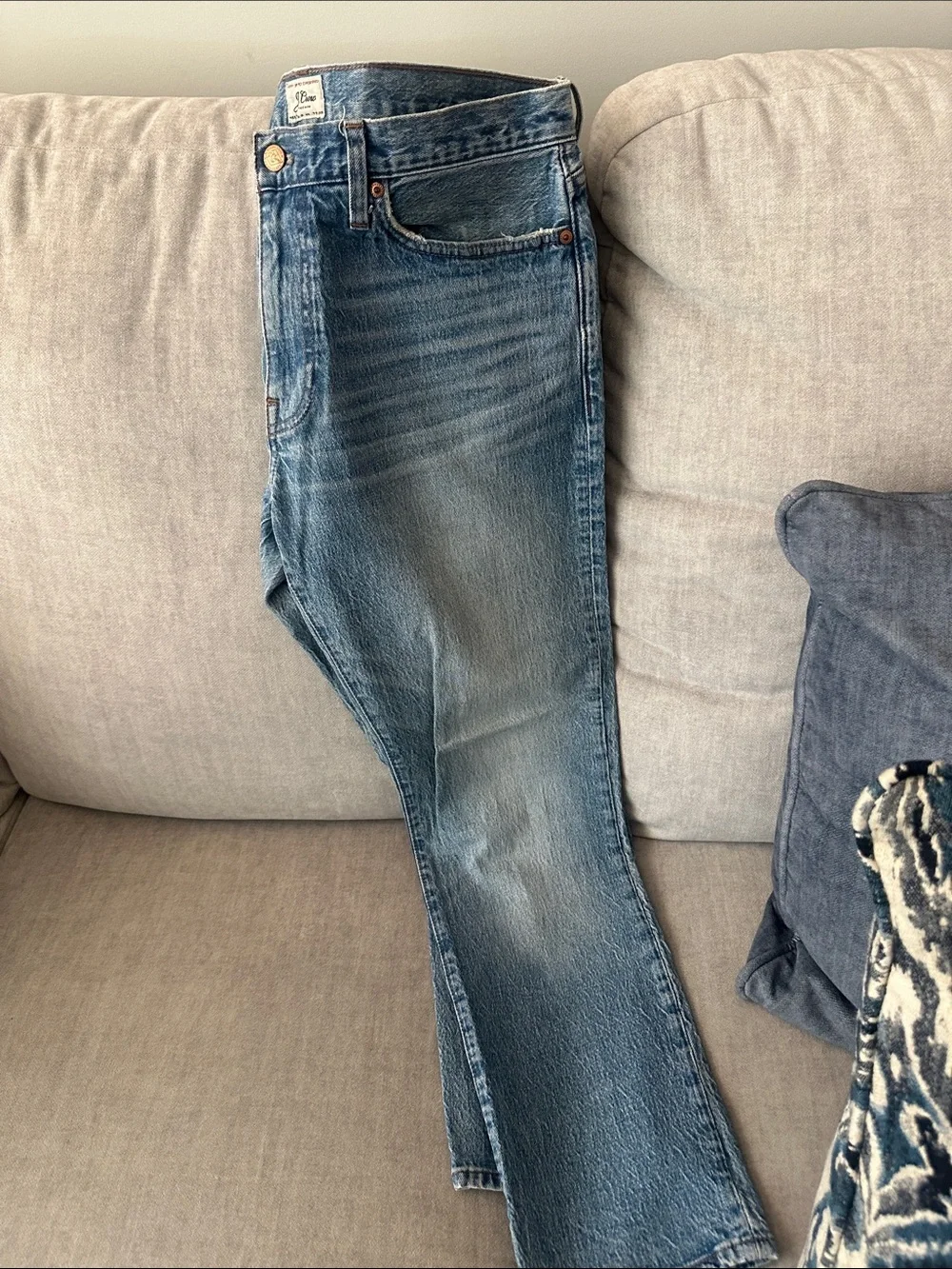 J. Crew Men’s Light Blue Straight Jeans